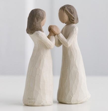 Willow Tree Figur Beste Freundin Schwestern im Herzen Sisters by Heart