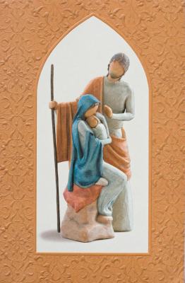 Willow Tree Karte gross Weihnachtsgeschichte Christmas Story