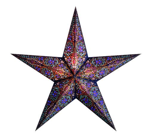 Starlightz Leuchtstern Kalea Blue 60 cm