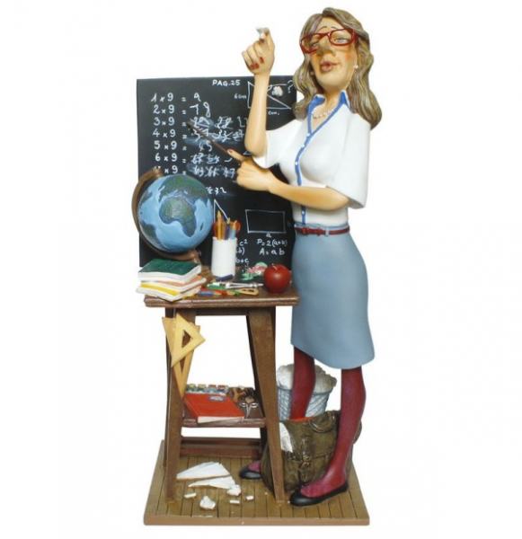 Guillermo Forchino Lehrerin Teacher Skulptur Groß