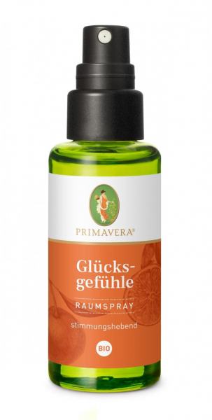 Primavera Raumspray Glücksgefühle Bio 50 ml ( Glück teilen )