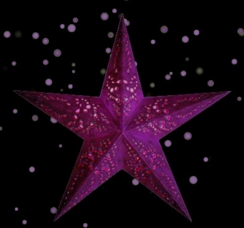 Leuchtstern Starlightz Mono Violett 60 cm