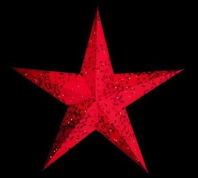 Starlightz Leuchtstern Hana red 60 cm