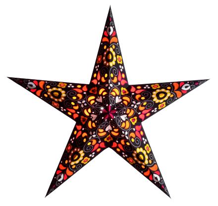 Starlightz Leuchtstern Kurbits orange 60 cm