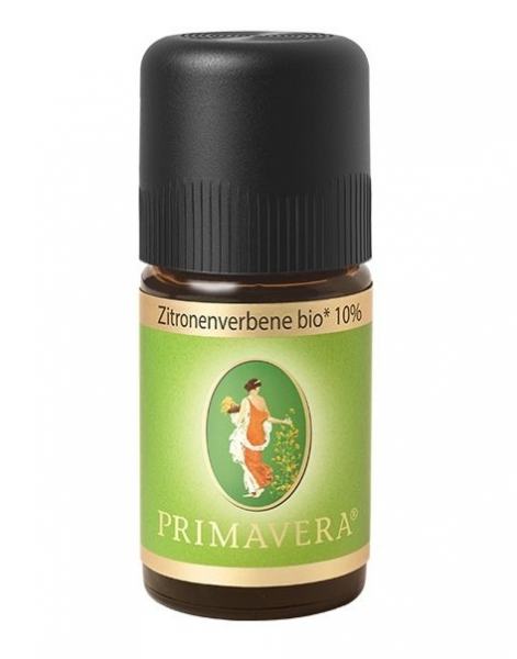 Primavera Ätherisches Öl Zitronenverbene bio 10% 5 ml