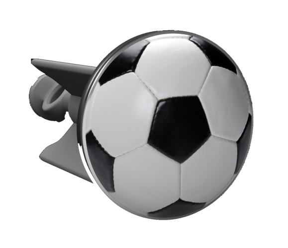 Plopp Waschbeckenstöpsel Fussball