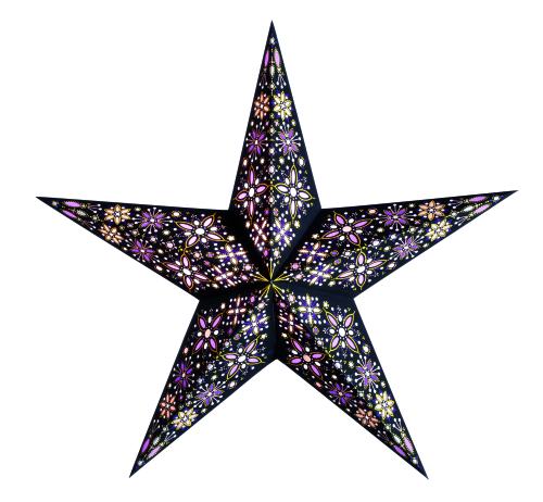 Starlightz Leuchtstern Frankie violet rose 60 cm